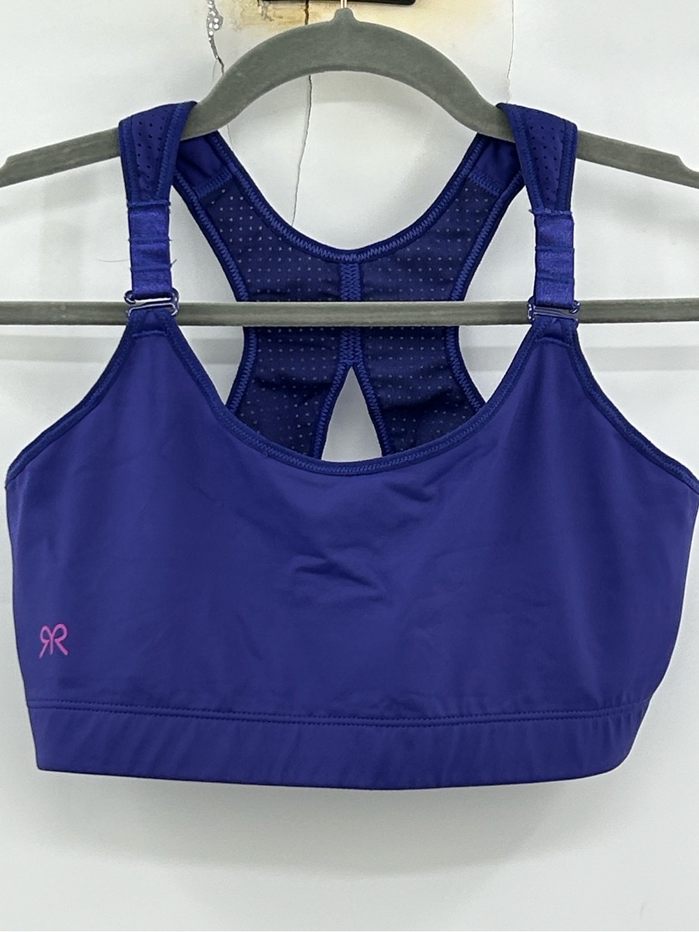 Ruby Ribbon Sport Demiette Bra Full Support Wire Free Size 32